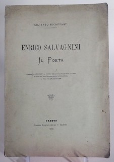 Enrico Salvagnini il poeta.