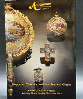 Important Watches, Wristwatches and Clocks.