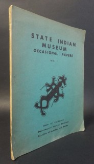 State Indian Museum occasional papers n. 1.