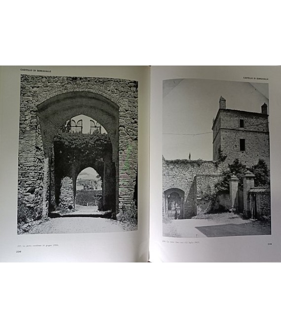 Antichi edifici della montagna bolognese. Prefazione di Alfredo Barbacci. Volume primo Affrico-Luminasio. (Volume secondo:) Maiola-Zola Predosa.