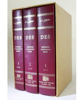 Dizionario etimologico sardo. Volume I (III).